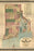 24"x36" Gallery Poster, Map of Rhode Island & Providence Plantations 1880