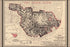 24"x36" Gallery Poster, Map of San Francisco two years after 1906 fire