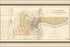 24"x36" Gallery Poster, Map of Shanghai, china 1918