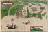 24"x36" Gallery Poster, Map of Sir Francis Drake at Cartagena 1589