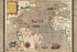 24"x36" Gallery Poster, Map of Sir Francis Drake's voyage 1585-6