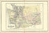 24"x36" Gallery Poster, Map of Washington state Territory 1889