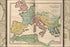 24"x36" Gallery Poster, Map of ancient spain france italy england 1826