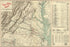24"x36" Gallery Poster, Map of battle fields of Virginia 1902