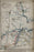 24"x36" Gallery Poster, Map of operations in Virginia 1863