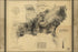 24"x36" Gallery Poster, Map of slaves in Southern united states 1861