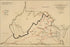 24"x36" Gallery Poster, Map of state funded infrastructure Virginia 1861