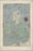 24"x36" Gallery Poster, Map of the British Isles; England, Scotland, Ireland, Great Britain c1567 by William Boyer