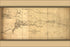 24"x36" Gallery Poster, Map of the Rutland & Burlington Railroad 1848