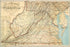 24"x36" Gallery Poster, Map of the State of Virginia 1863 p2