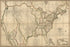 24"x36" Gallery Poster, Map of the United States of America 1816 p2