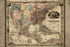 24"x36" Gallery Poster, Map of the United States of America 1850