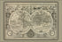 24"x36" Gallery Poster, Map of the World 1628