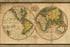 24"x36" Gallery Poster, Map of the World 1795
