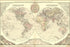 24"x36" Gallery Poster, Map of the World 1894