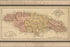 24"x36" Gallery Poster, Map of the island of Jamaica 1893