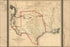 24"x36" Gallery Poster, Map of the military dep't of Texas 1859