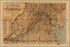 24"x36" Gallery Poster, Map of the state of Virginia 1864 p2