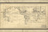 24"x36" Gallery Poster, Map of the world on the Mercator projection 1875
