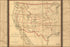 24"x36" Gallery Poster, Map of transcontinental railroad routes 1855 p2