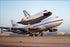 24"x36" Gallery Poster, NASA modified Boeing 747 with the Space Shuttle Endeavour