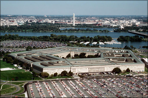 24"x36" Gallery Poster, Pentagon US Department of Defense