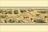 24"x36" Gallery Poster, Pony Express map, by William Henry Jackson, 1861