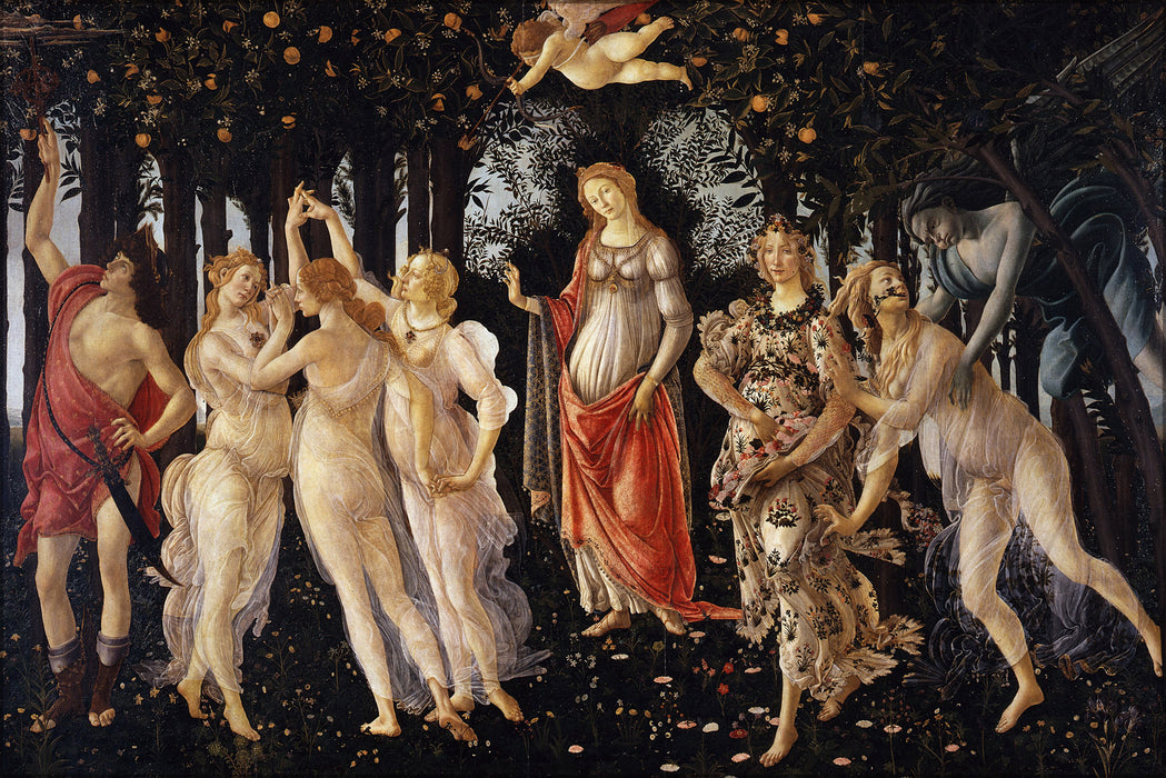 24"x36" Gallery Poster, Primavera by Sandro Botticelli