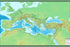 24"x36" Gallery Poster, Roman Empire Map ca 400 AD