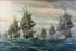 24"x36" Gallery Poster, Second Battle of the Virginia Capes aka. Battle of the Chesapeake