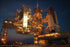 24"x36" Gallery Poster, Space Shuttle Discovery on launch pad sts-121
