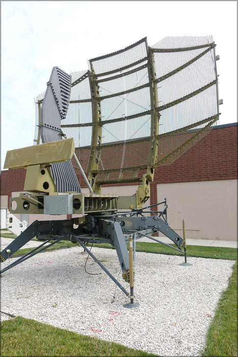 24"x36" Gallery Poster, TPS-43 Air Force S-Band Tactical Surveillance Radar, Westinghouse