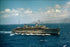 24"x36" Gallery Poster, The U.S. Navy repair ship USS Hector (AR-7) underway. 1985