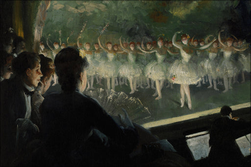 24"x36" Gallery Poster, The White Ballet by everett shinn 1904