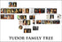 24"x36" Gallery Poster, Tudor Family Tree tudor