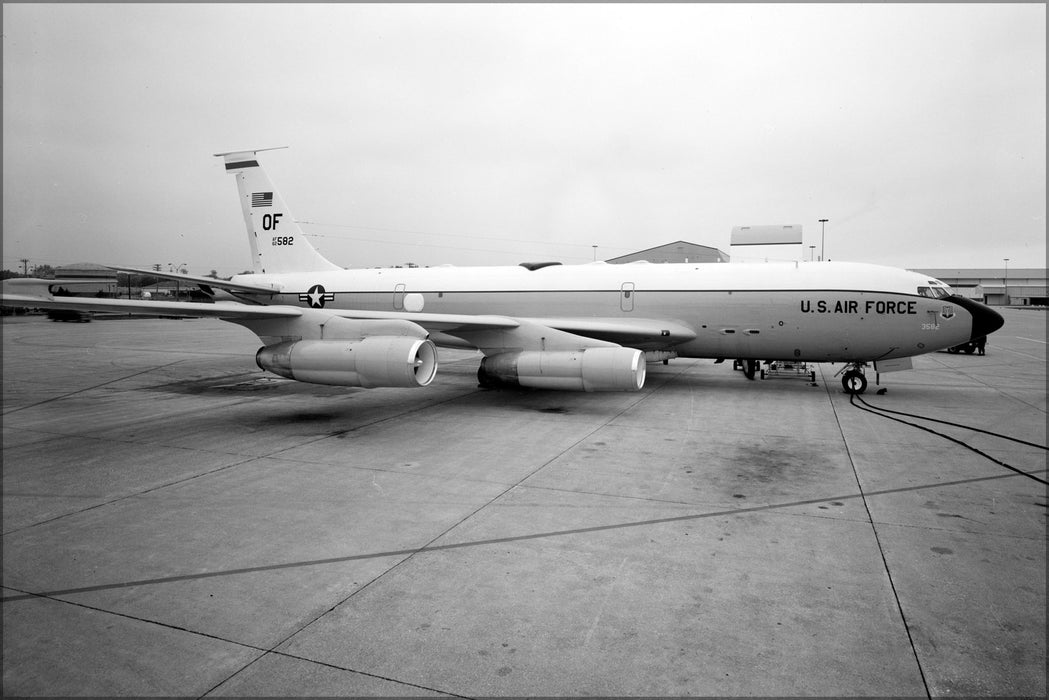 24"x36" Gallery Poster, U.S. Air Force Boeing EC-135C Looking Glass aircraft
