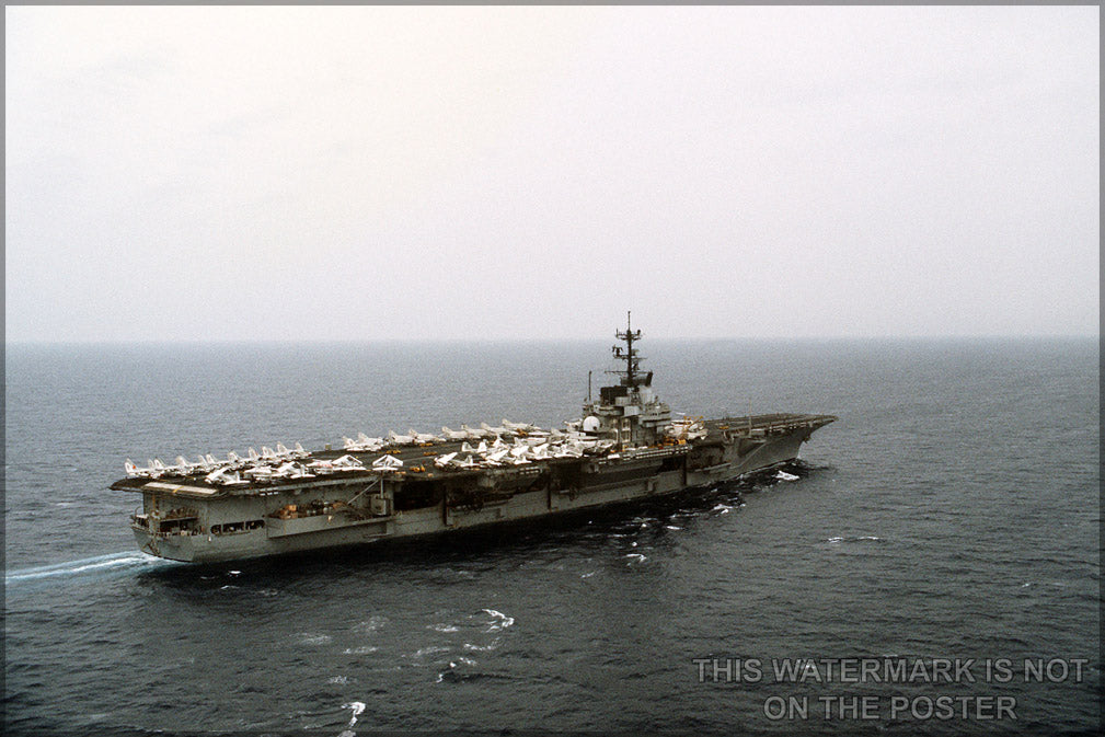 24"x36" Gallery Poster, USS Forrestal (CV-59) p2