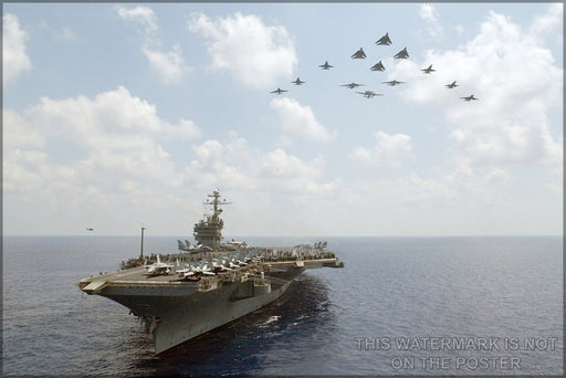 24"x36" Gallery Poster, USS John F. Kennedy (CV 67) p1