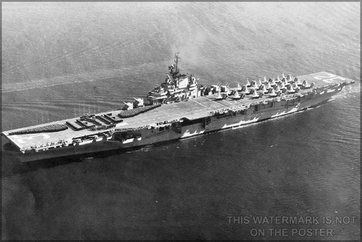 24"x36" Gallery Poster, USS Leyte (CV-32)