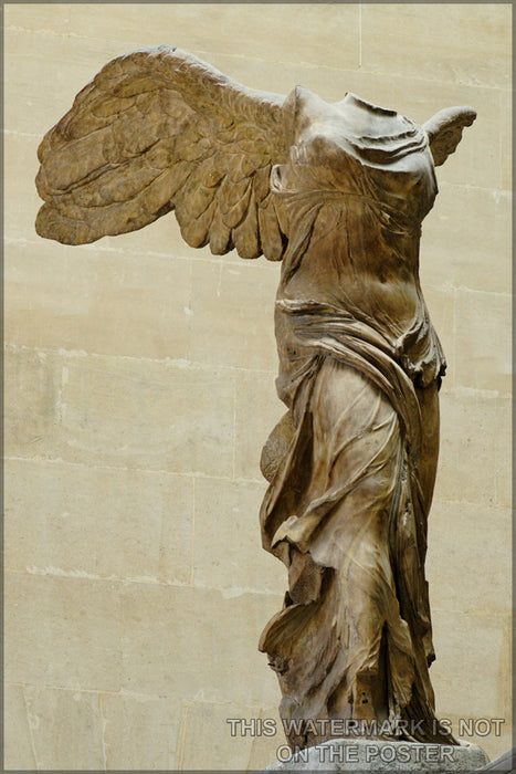 24"x36" Gallery Poster, Winged victory Nike of Samothrace. winged victory the louvre p2