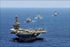 24"x36" Gallery Poster, aircraft carrier USS Abraham Lincoln (CVN 72) Strike Group