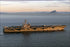 24"x36" Gallery Poster, aircraft carrier USS George H.W. Bush (CVN 77) Strait of Gibraltar