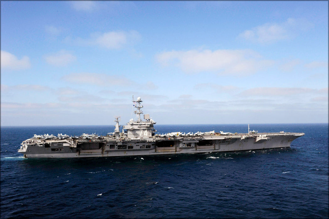 24"x36" Gallery Poster, aircraft carrier USS John C. Stennis (CVN 74) Pacific Ocean p2