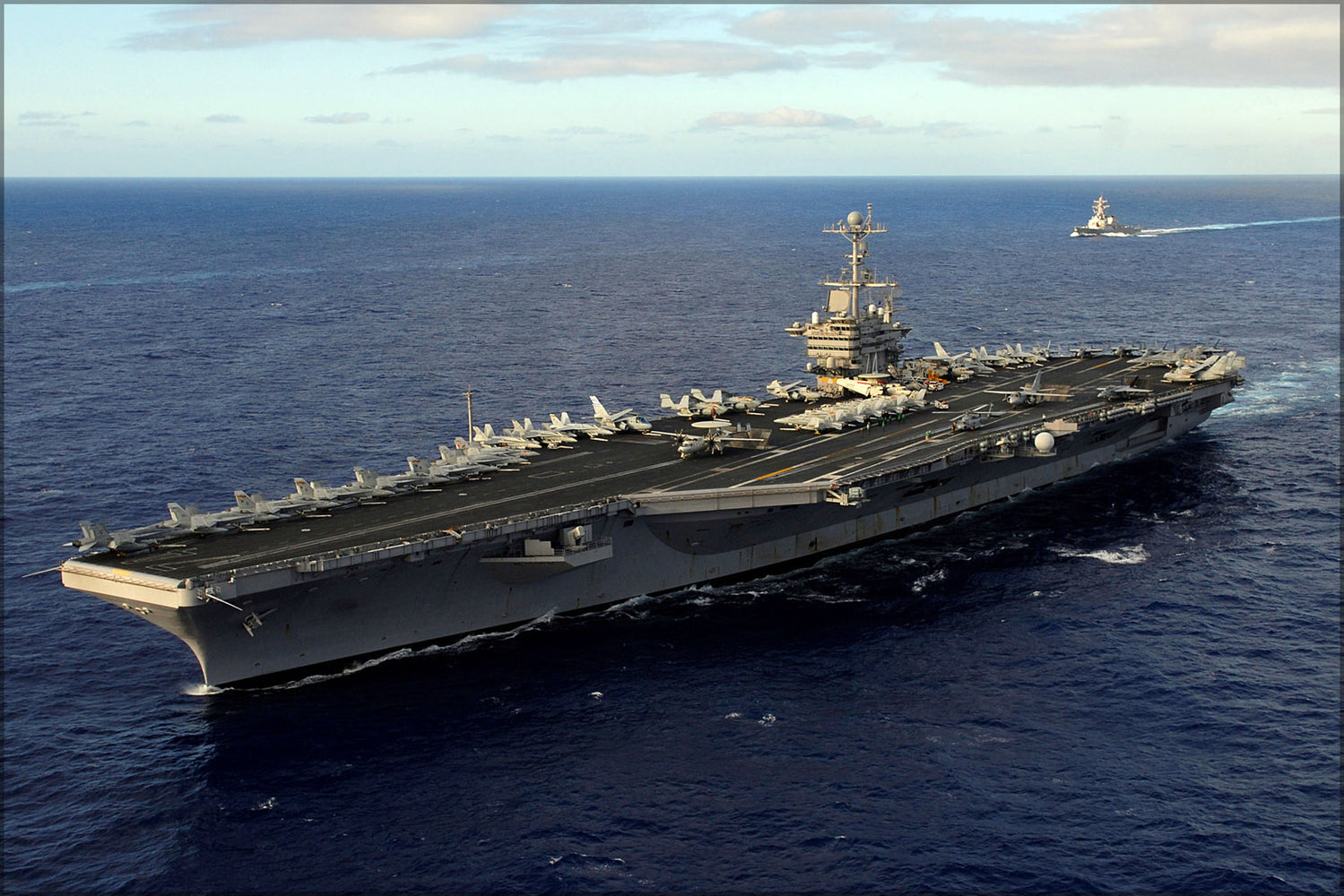 24"x36" Gallery Poster, aircraft carrier USS John C. Stennis (CVN 74) p8