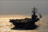 24"x36" Gallery Poster, aircraft carrier USS Ronald Reagan (CVN 76) in indian ocean