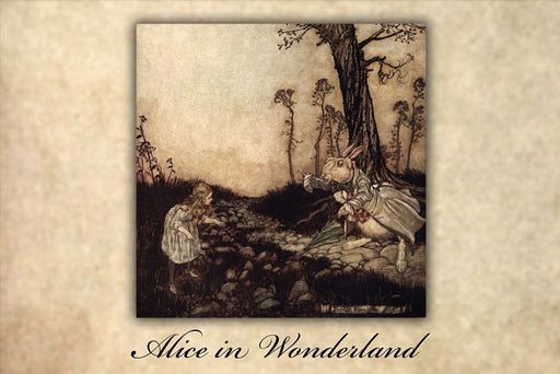 24"x36" Gallery Poster, alice in wonderland