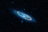 24"x36" Gallery Poster, andromeda galaxy m31 infrared wise telescope image