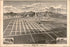24"x36" Gallery Poster, birdseye map of Azusa Los Angeles California 1887