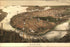 24"x36" Gallery Poster, birdseye view map of Boston 1877