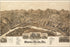 24"x36" Gallery Poster, birdseye view map of Buena Vista, Virginia 1891